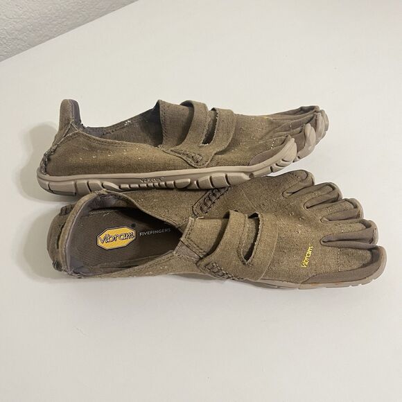 Vibram Fivefingers CVT-Hemp Men\'s Shoes 14M6201 Khaki Size EU 40 US 8-8.5 main image 15